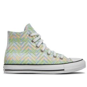 Converse Chuck Taylor High Top We Miss Festivals Chambray Blue Sneakers 7